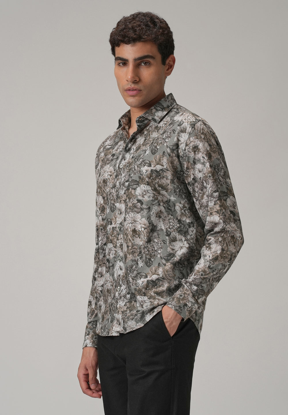 Floral Chintz Printed Shirt