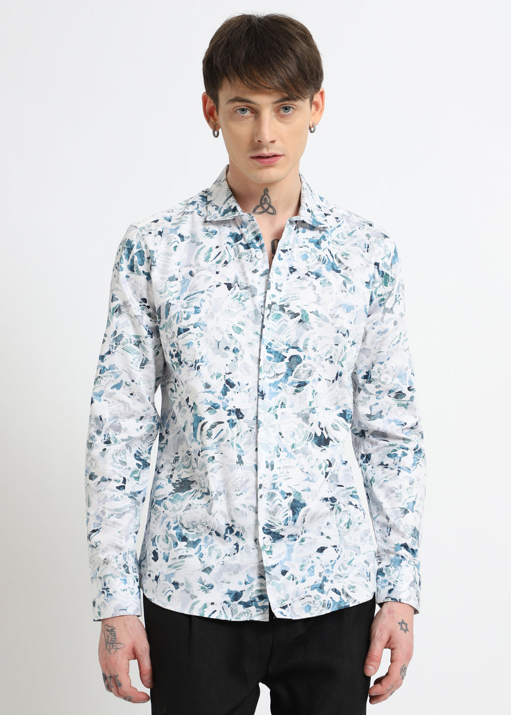 Floral Abstract Printed shirt