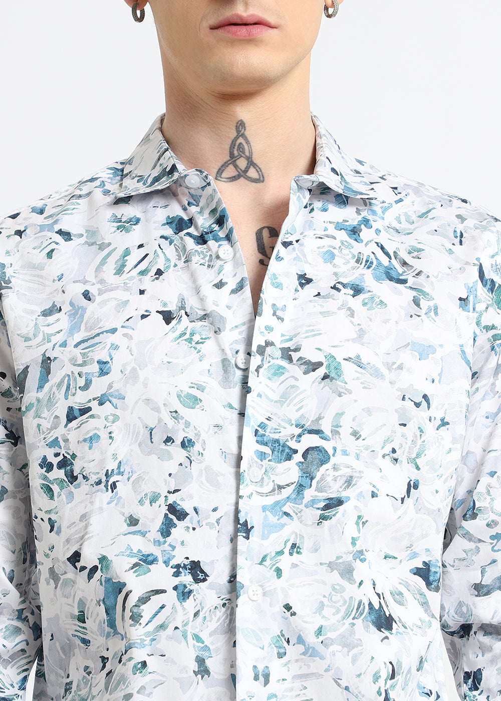 Floral Abstract Printed shirt