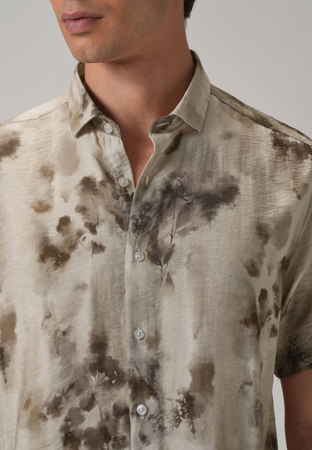 Floral Wash Printed Shirt