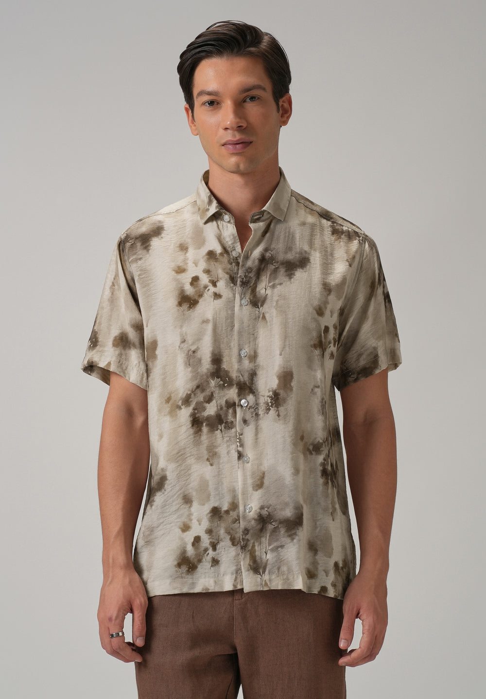 Floral Wash Printed Shirt