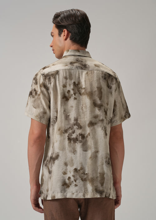 Floral Wash Printed Shirt
