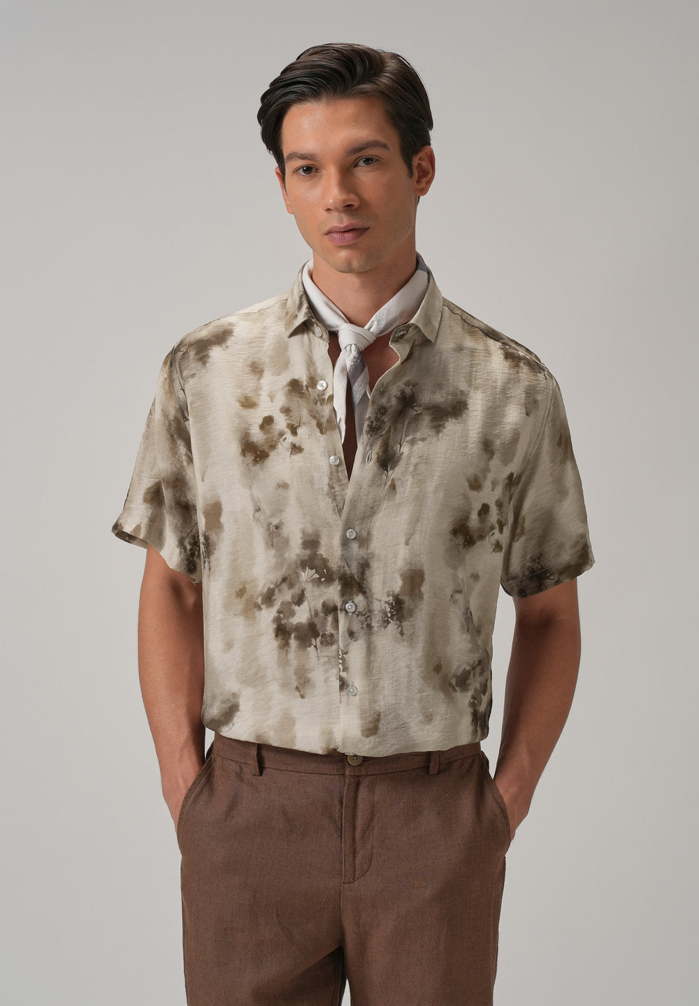 Floral Wash Printed Shirt