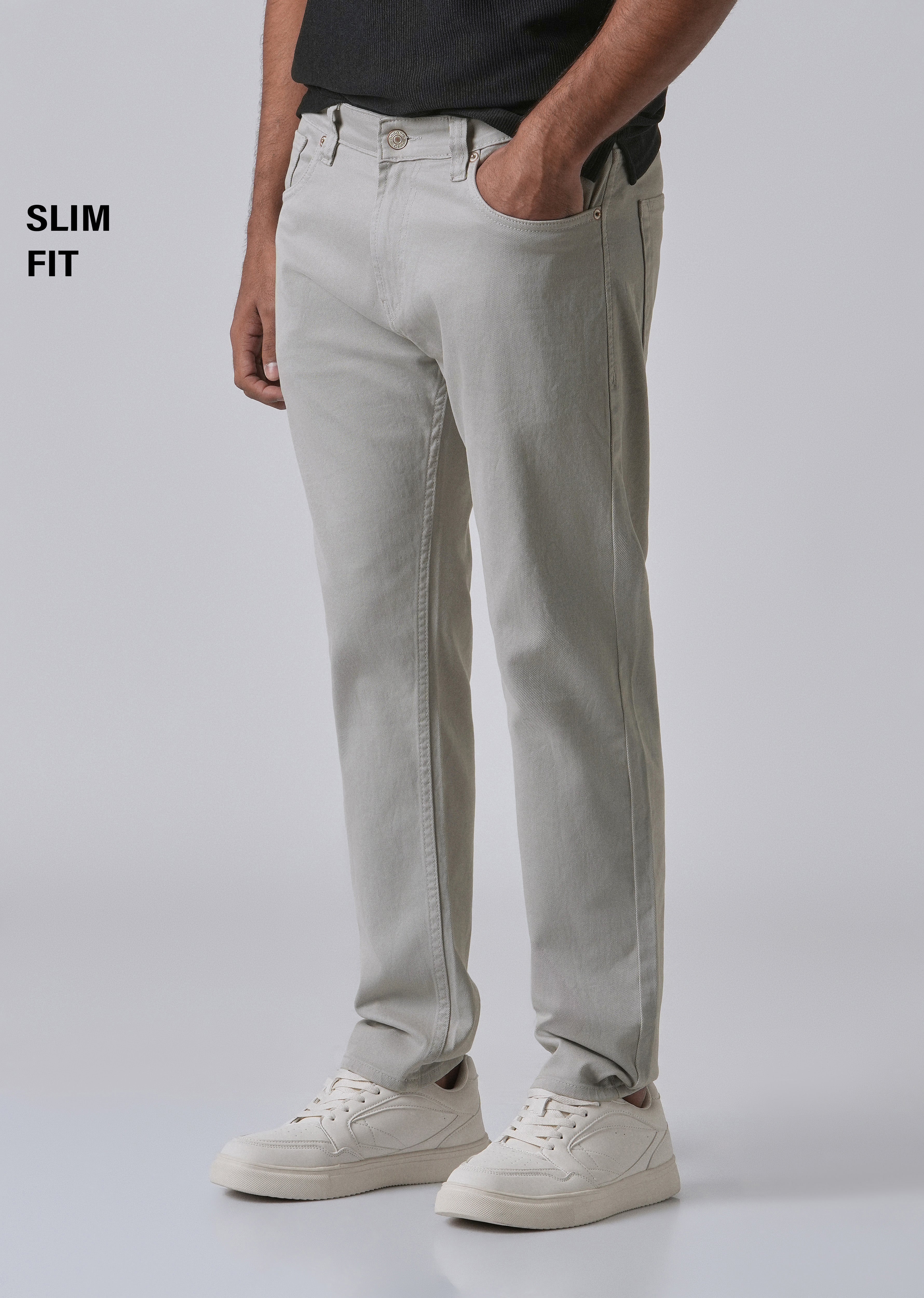 Fog Gray Slim fit Jeans