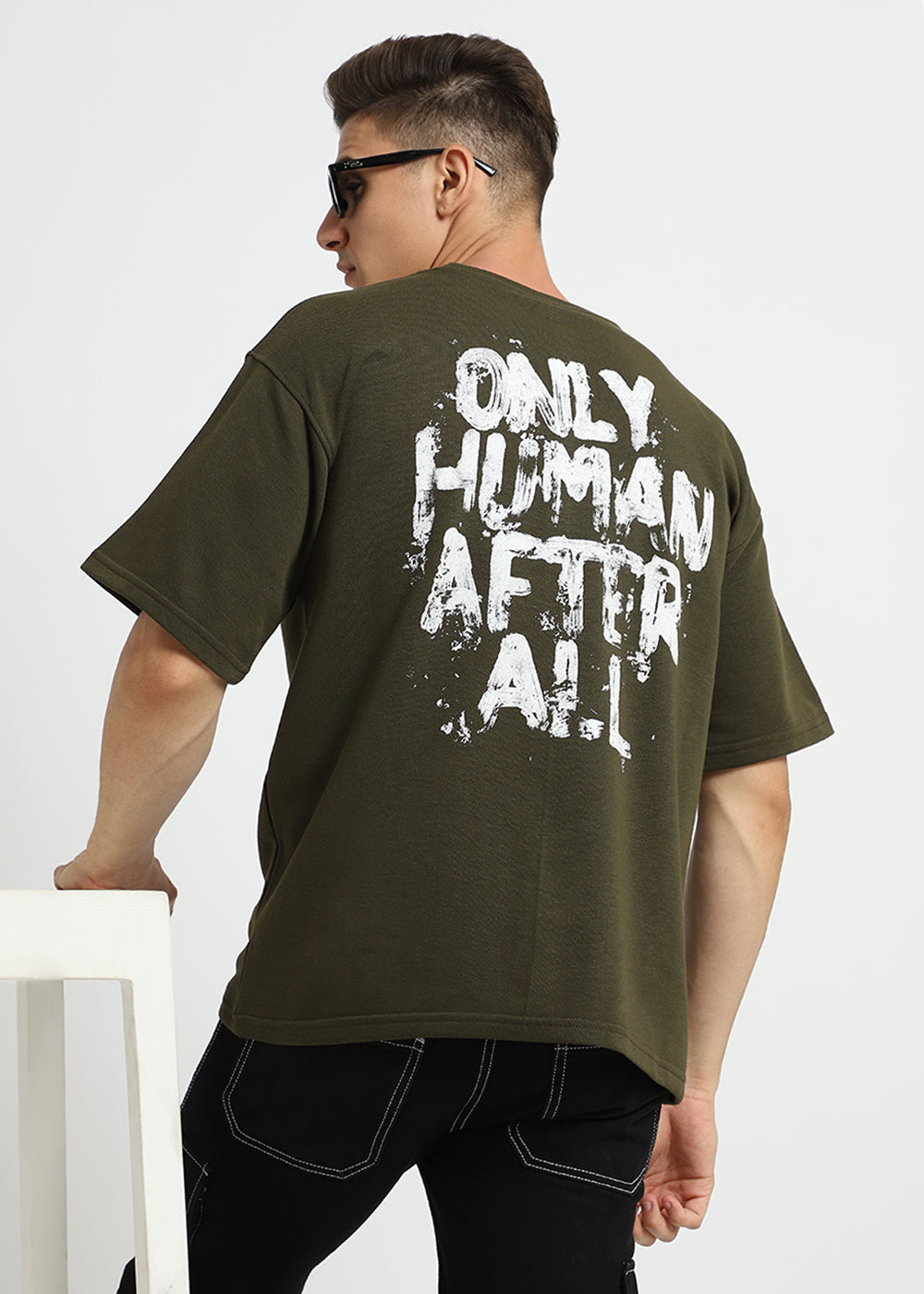 Forest Olive Oversized T-shirt