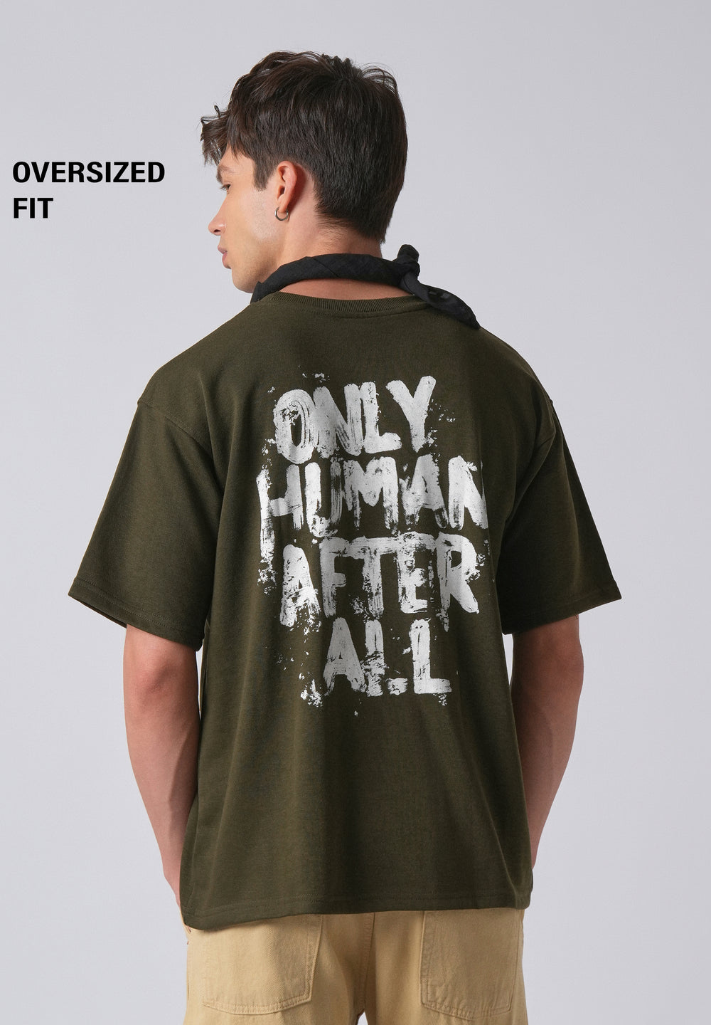 Forest Olive Oversized T-shirt