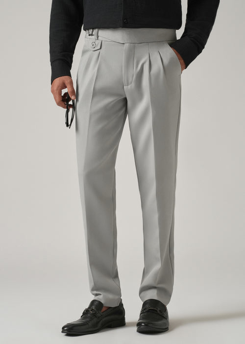 Frost Grey Gurkha Pant