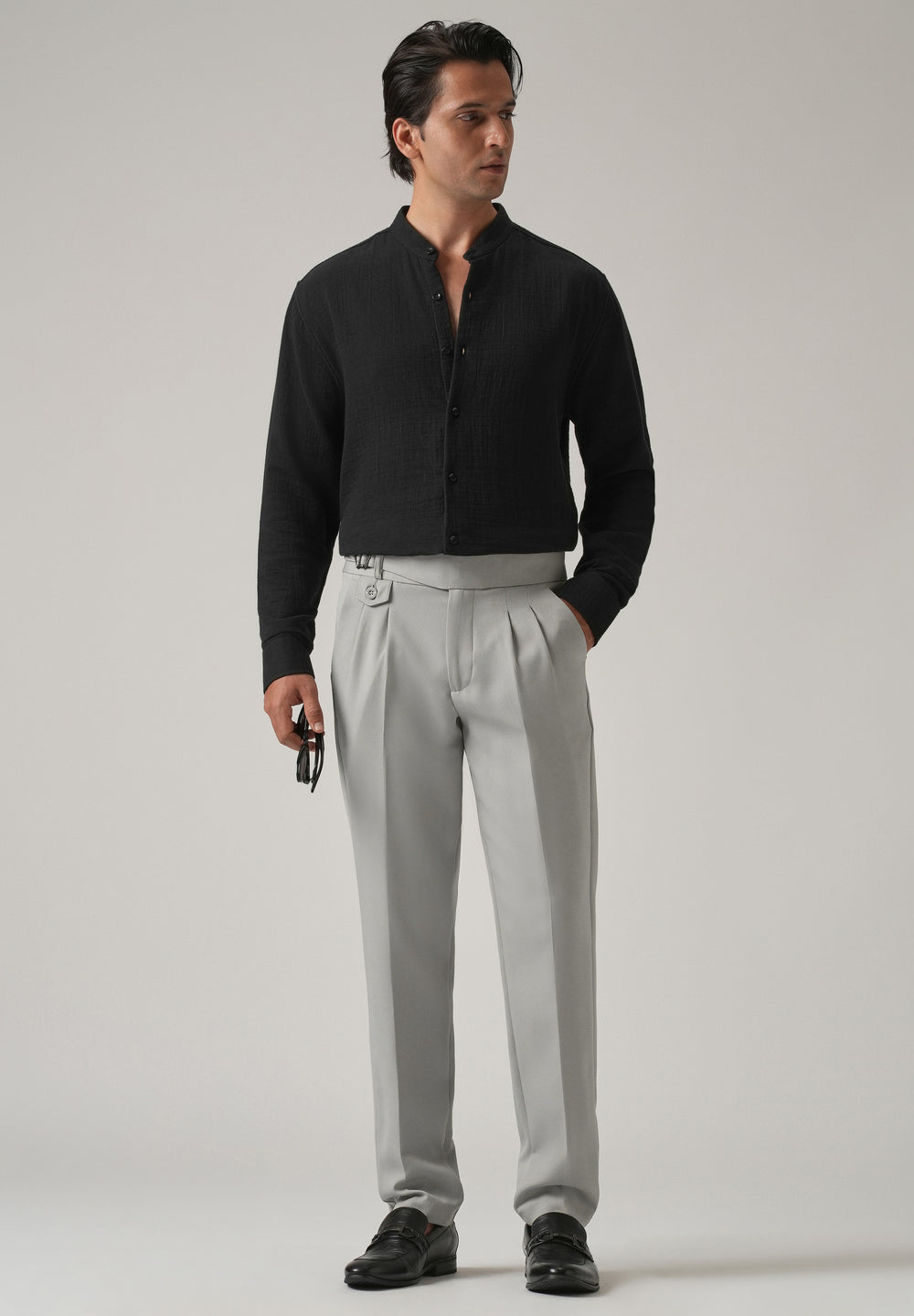 Frost Grey Gurkha Pant