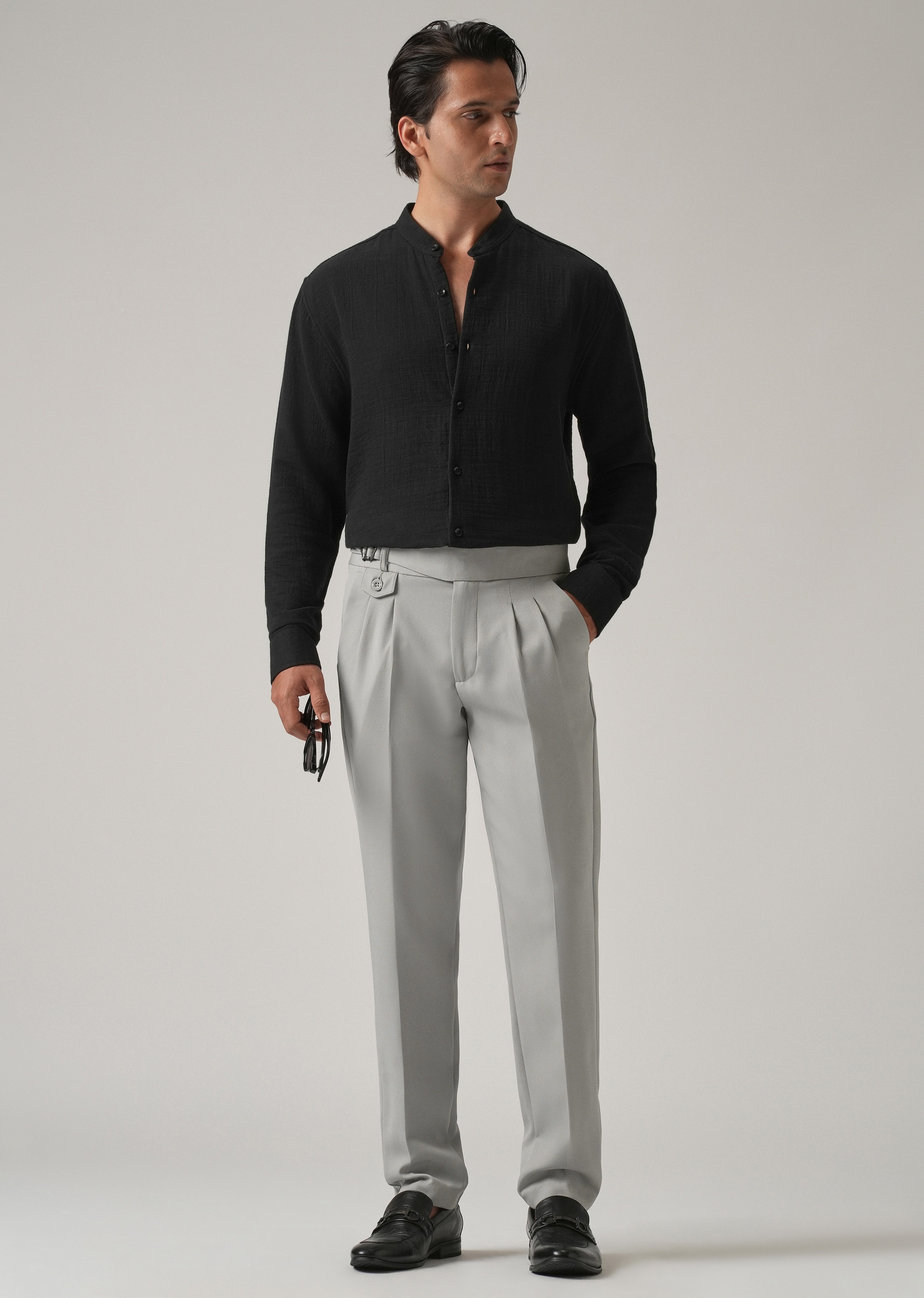 Frost Grey Gurkha Pant