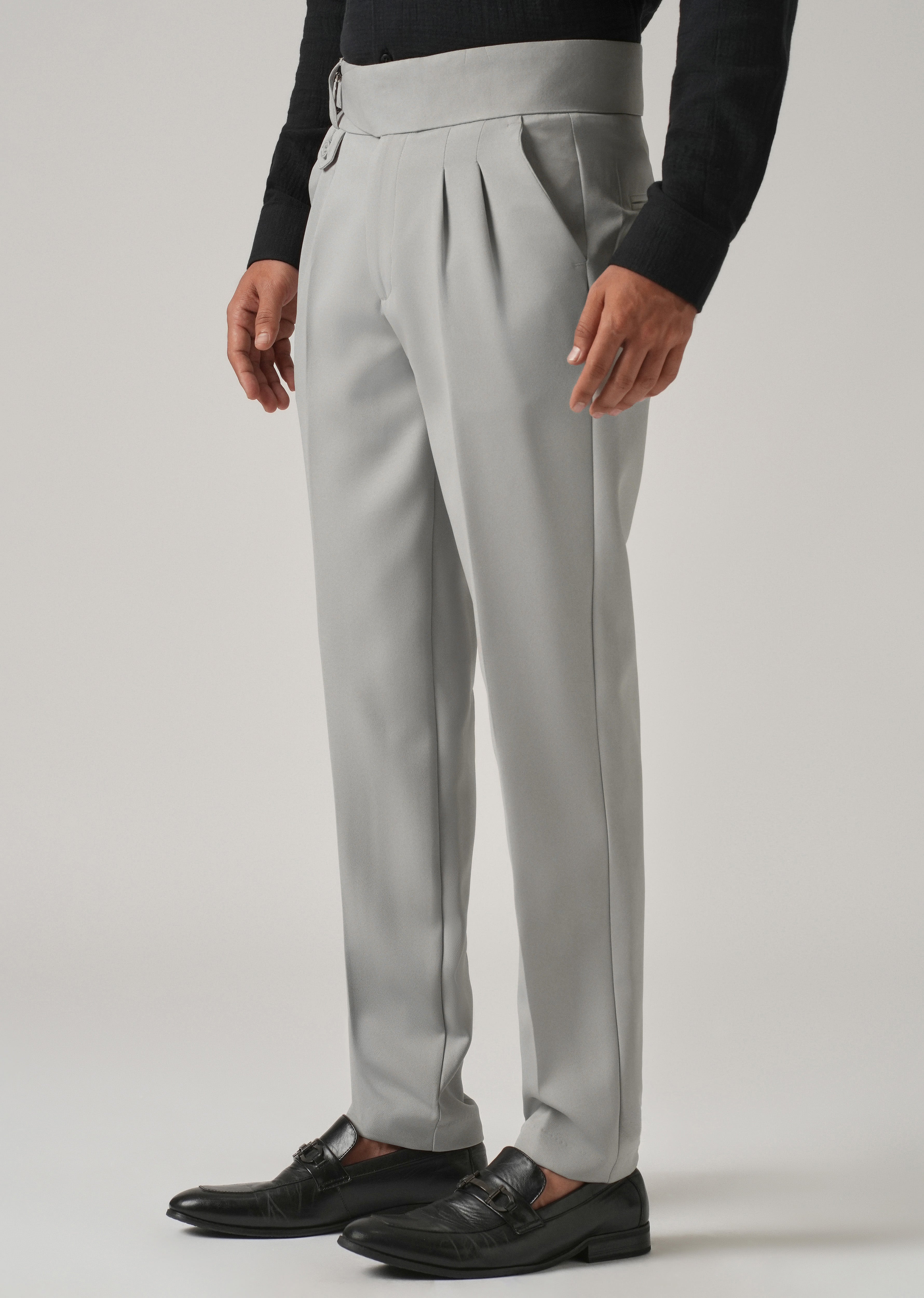 Frost Grey Gurkha Pant