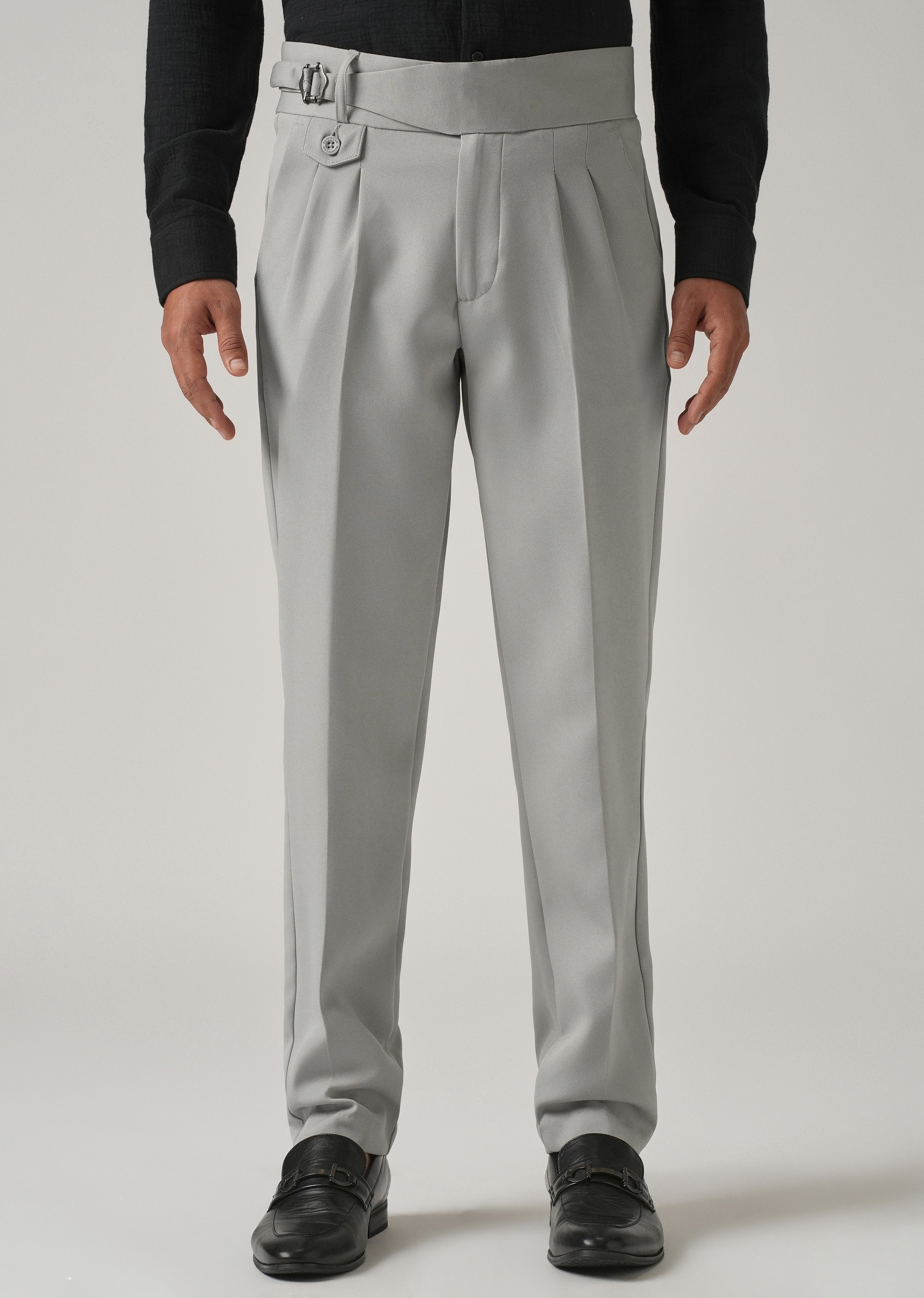 Frost Grey Gurkha Pant