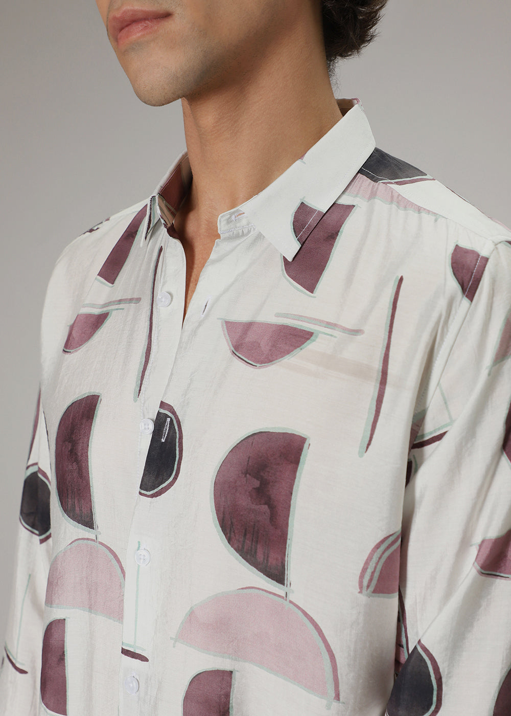 Geometric Print Shirt