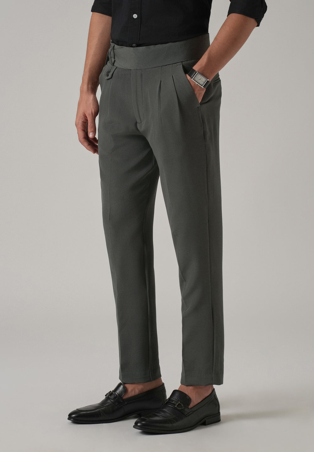 Graphite Grey Gurkha Pant