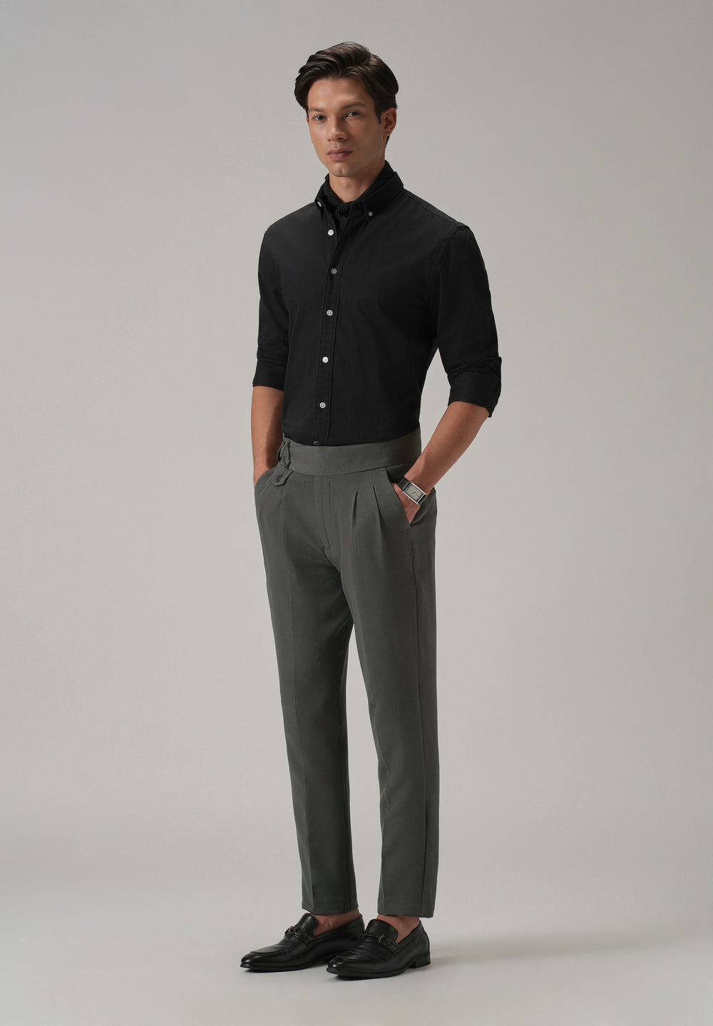 Graphite Grey Gurkha Pant
