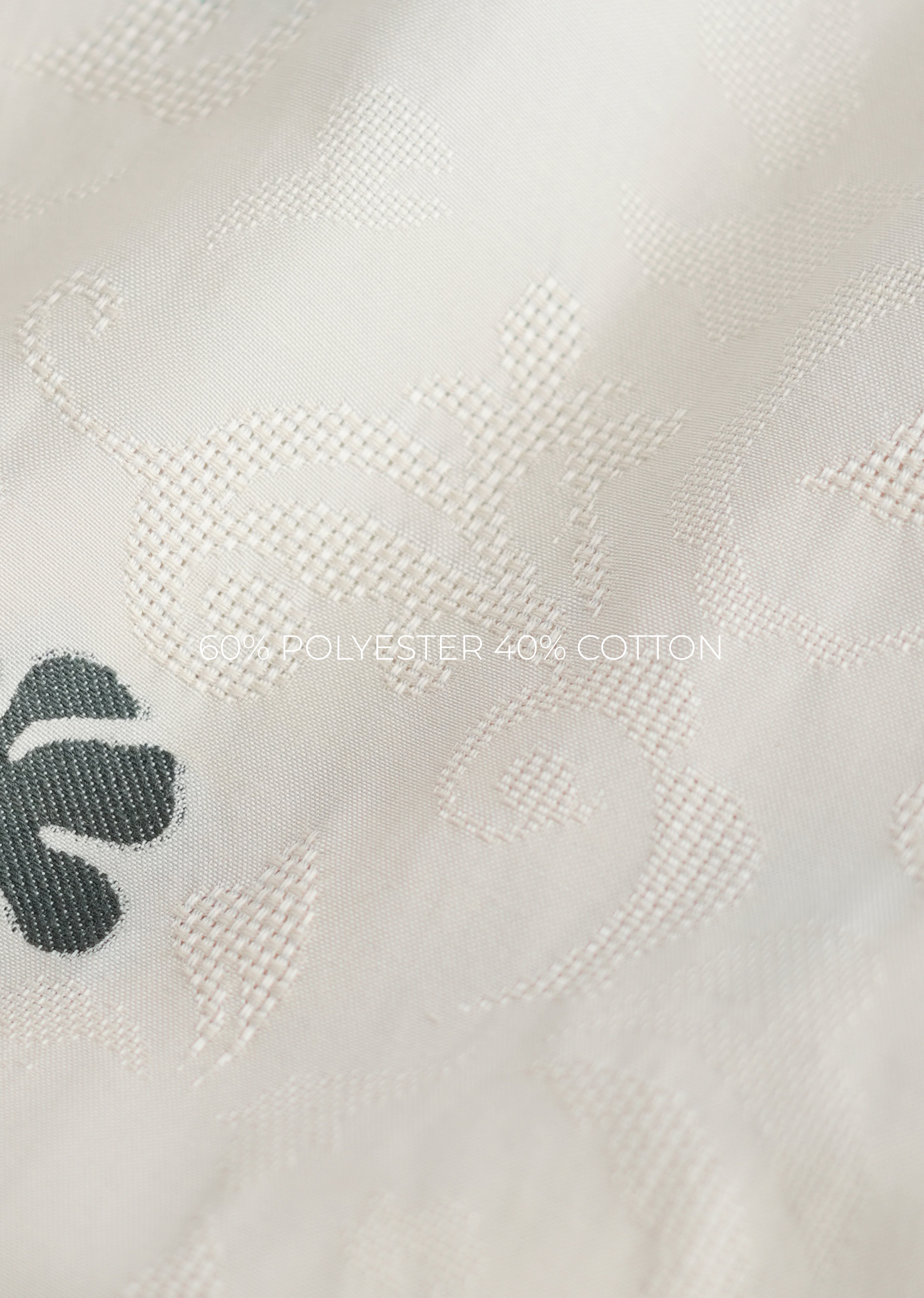 Green Abstract Printed Jacquard Shirt