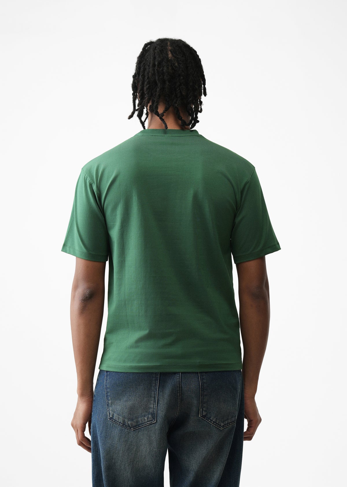 Green Applique Motif T-Shirt