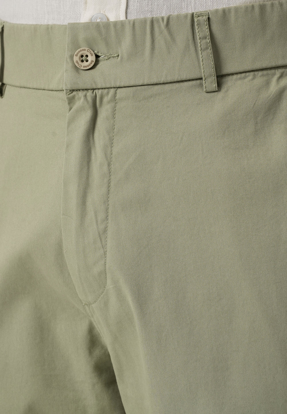 Baggy Fit Green Chinos