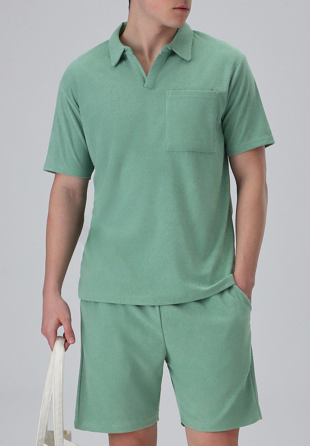 Green Knitted Co-ord Set