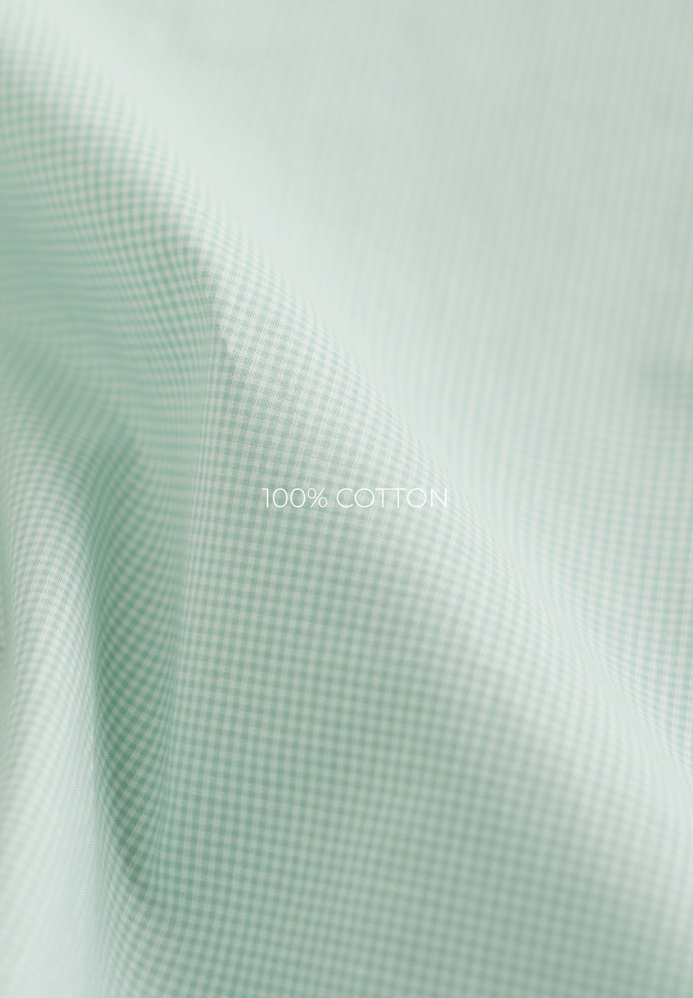 Green Placement Print Cotton Shirt