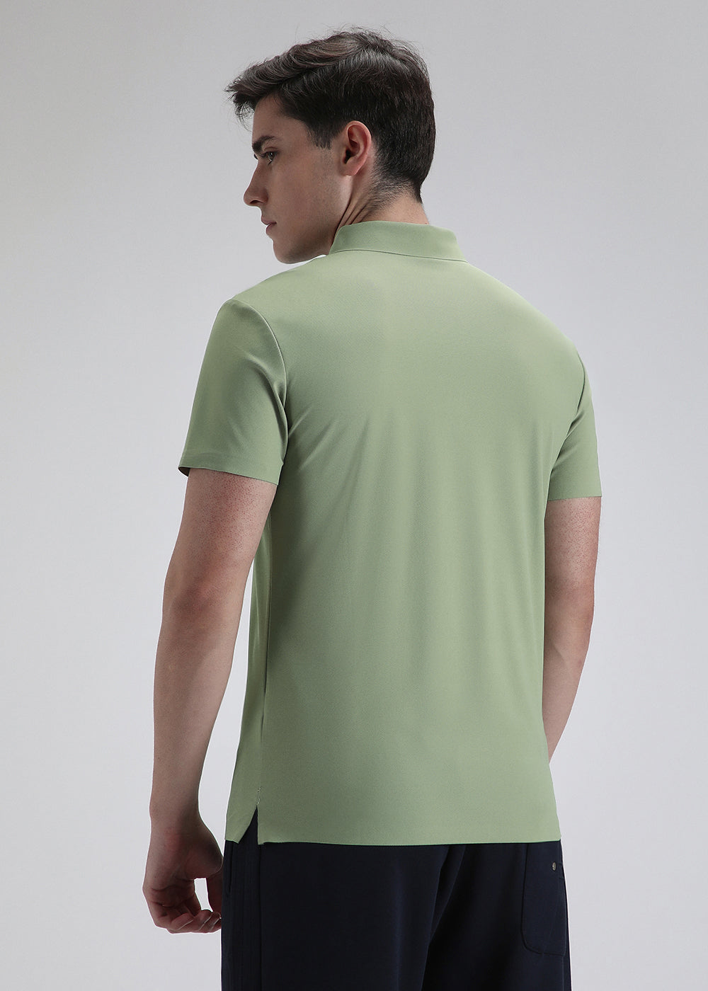 Green Stitchless Polo T-shirt