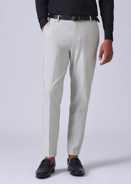 Grey 8 Way Stretch Trousers