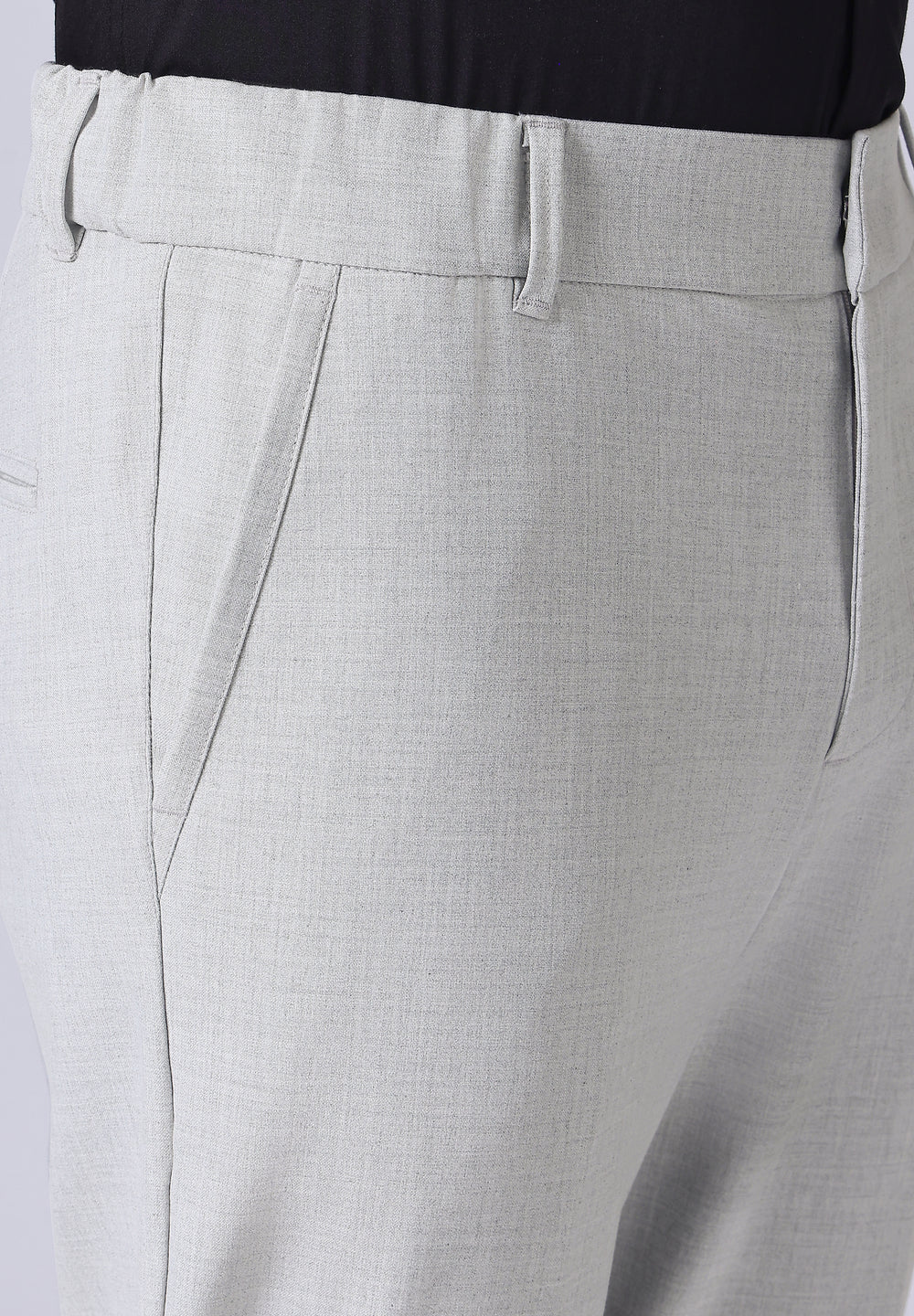 Grey 8 Way Stretch Trousers