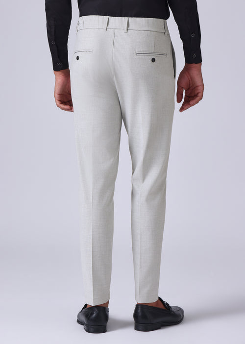 Grey 8 Way Stretch Trousers