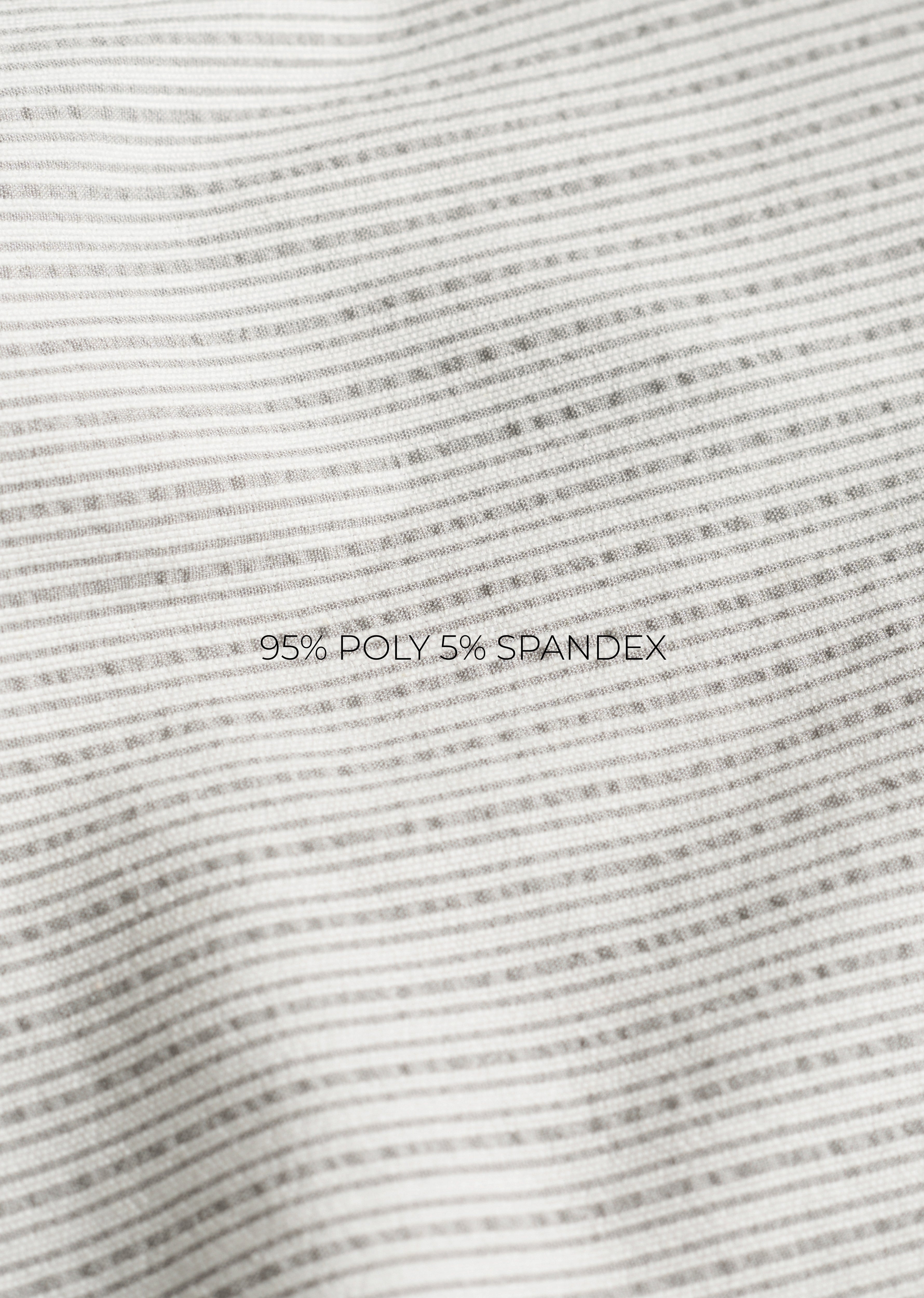 Grey Back Printed Self-Stripe Shirt