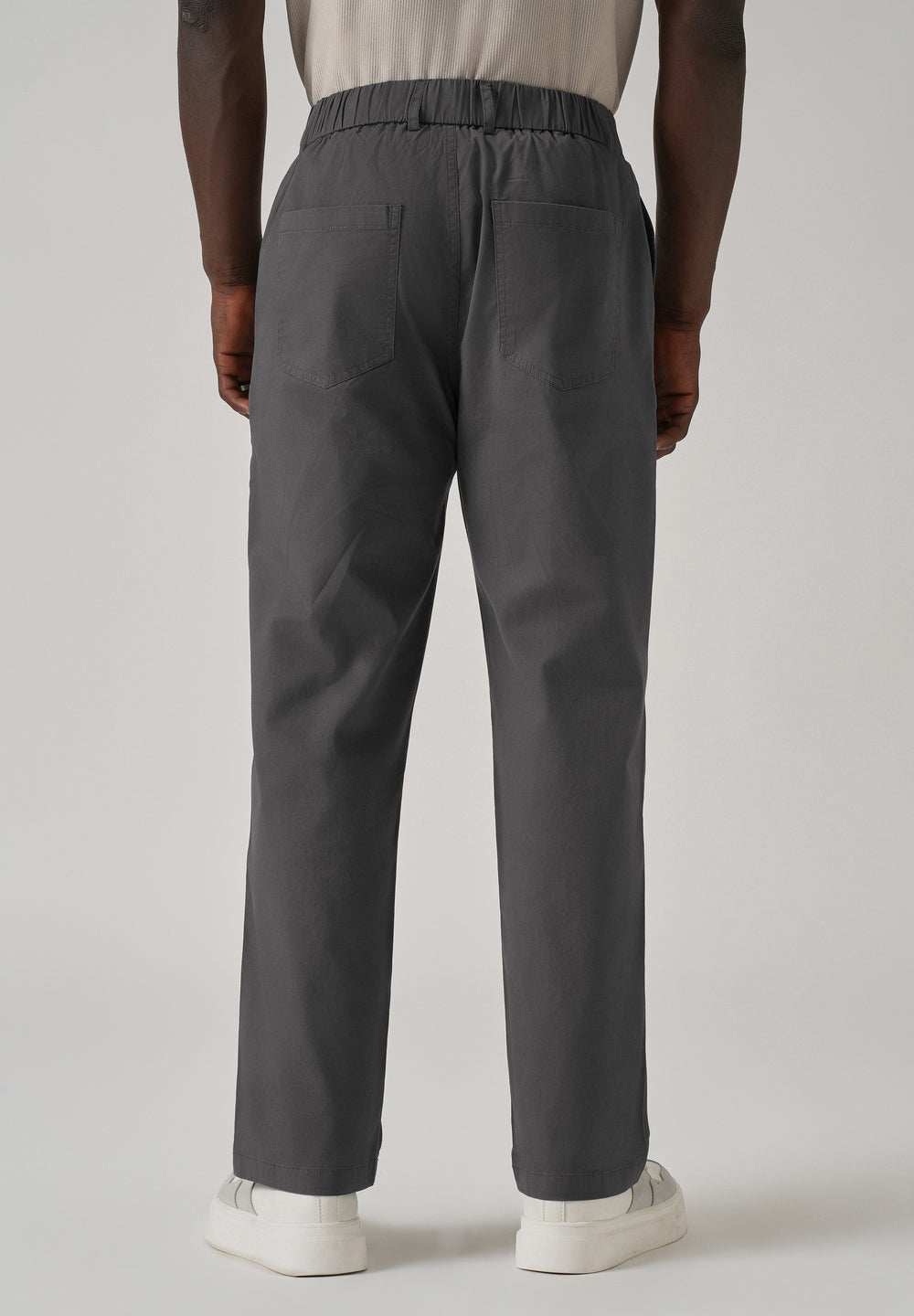 Baggy Fit Grey Chinos
