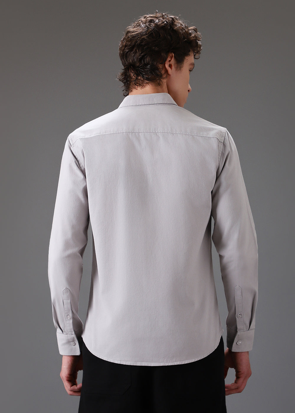 Grey Double Pocket Shirt