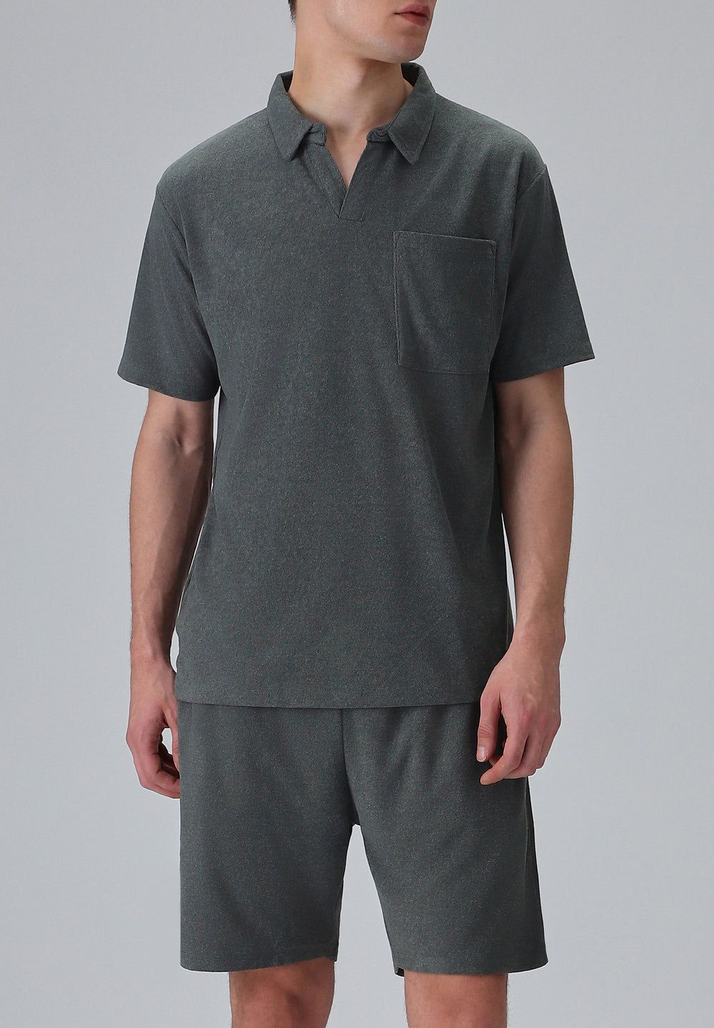 Grey Knitted Co-ord Set
