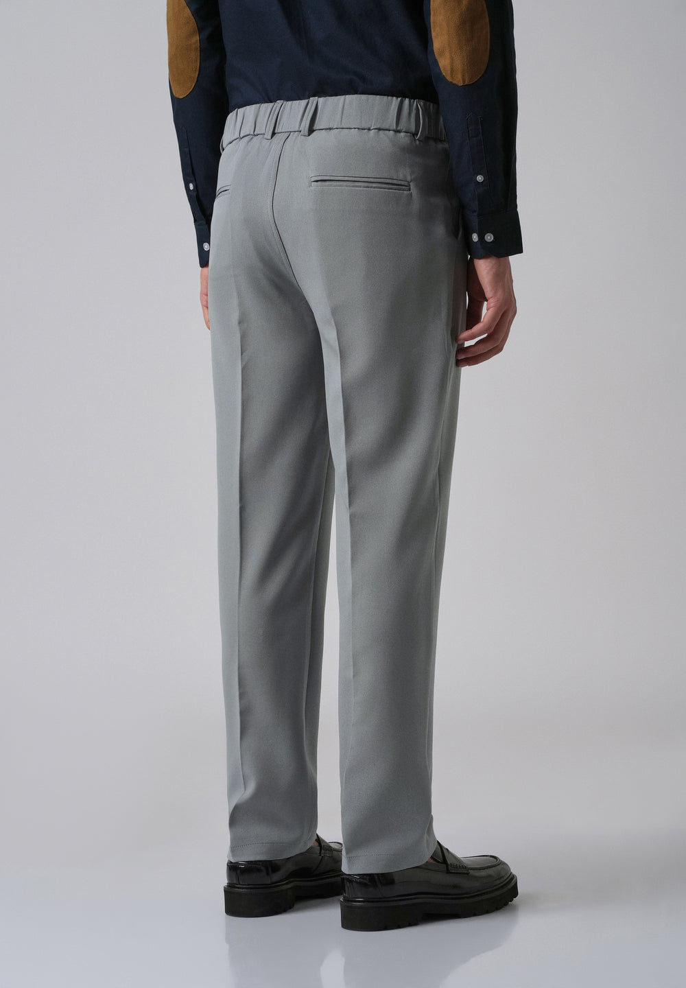 Grey Relaxed Fit Trousers