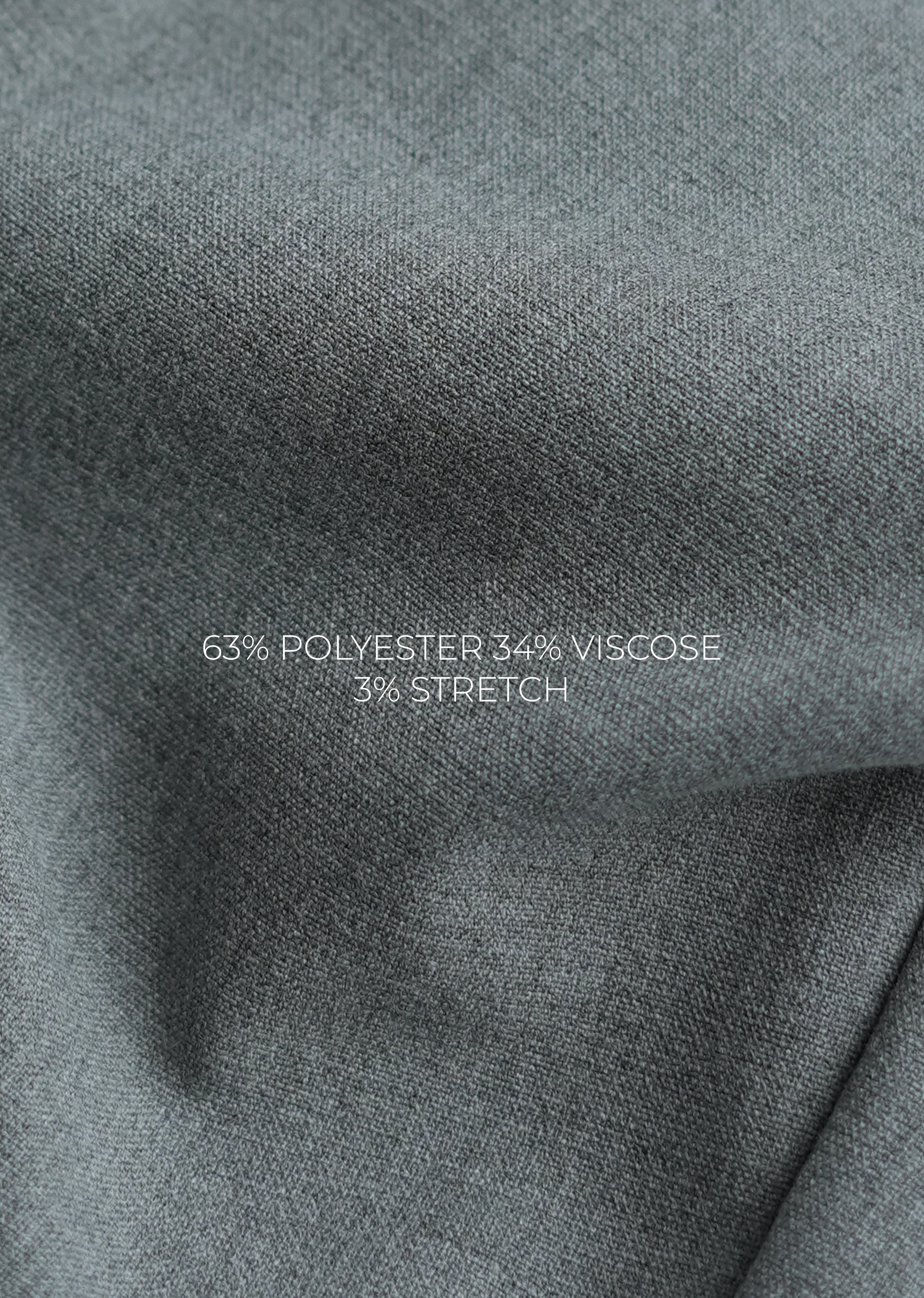 Grey Semi-Elasticated Trouser