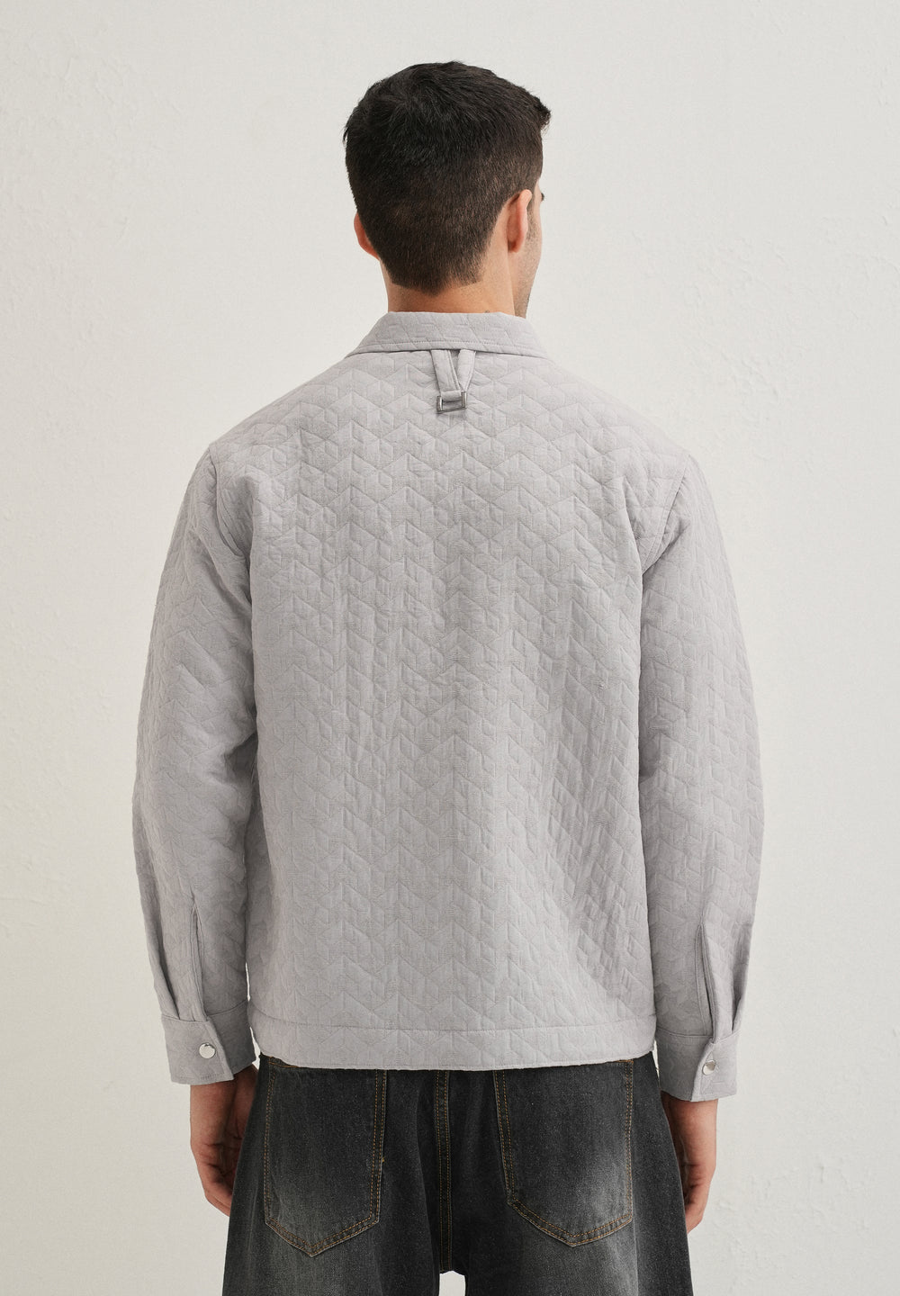 Grey Utility Shacket