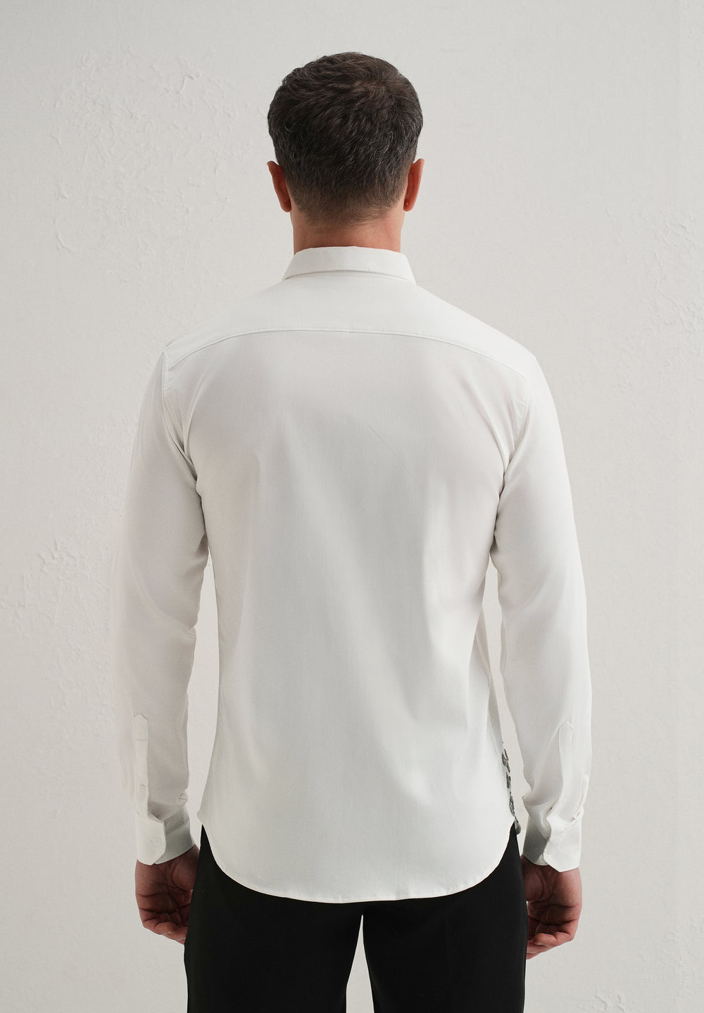 Handcrafted White Designer Shirt