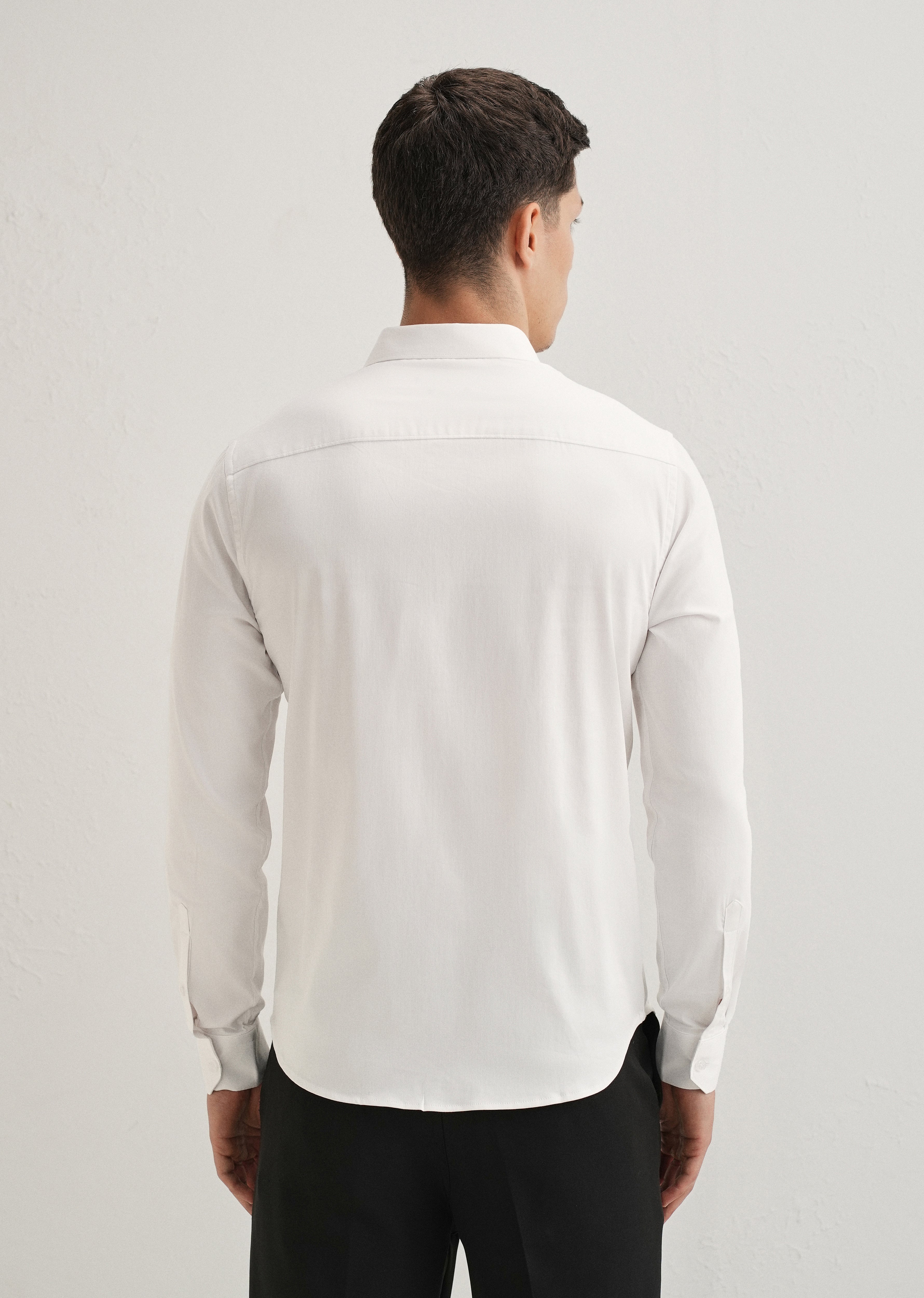 Honey Bee Embellished White Designer Shirt