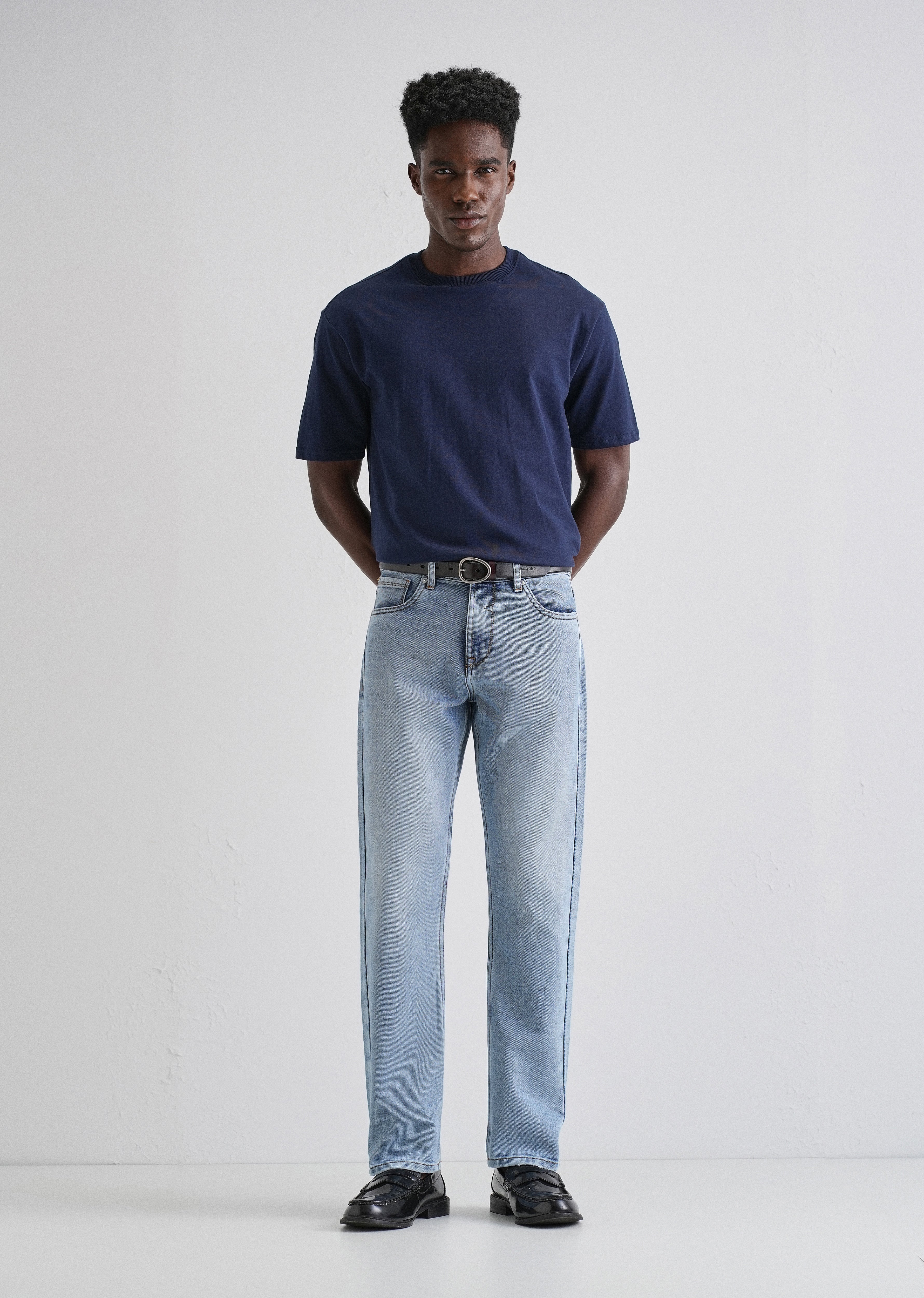 Ice Blue Wash Denim
