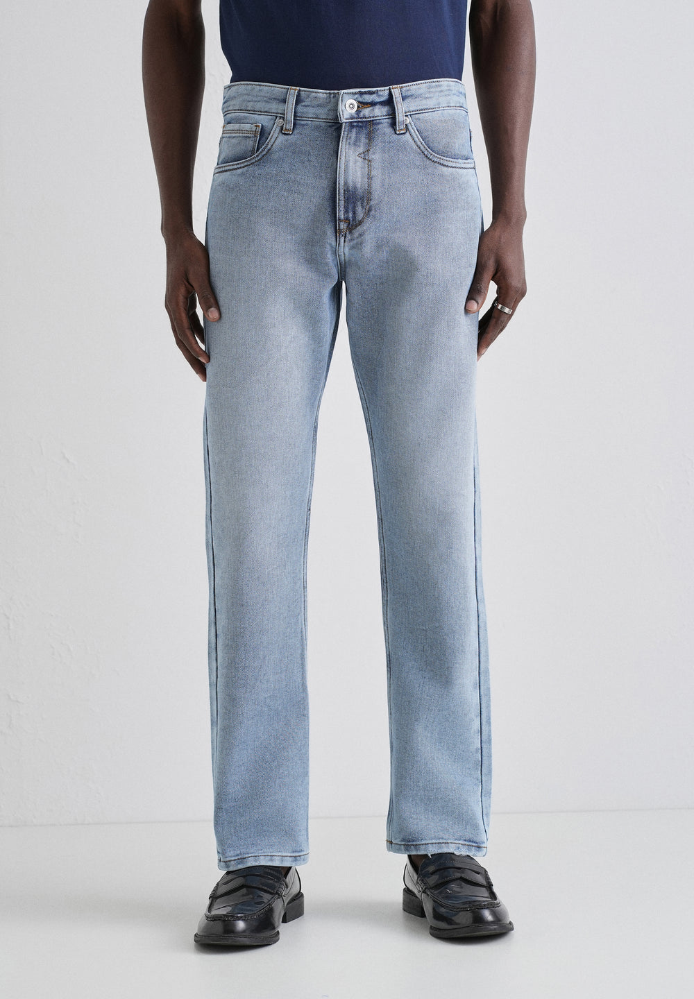 Ice Blue Wash Denim