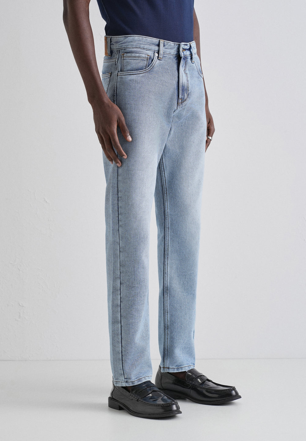 Ice Blue Wash Denim