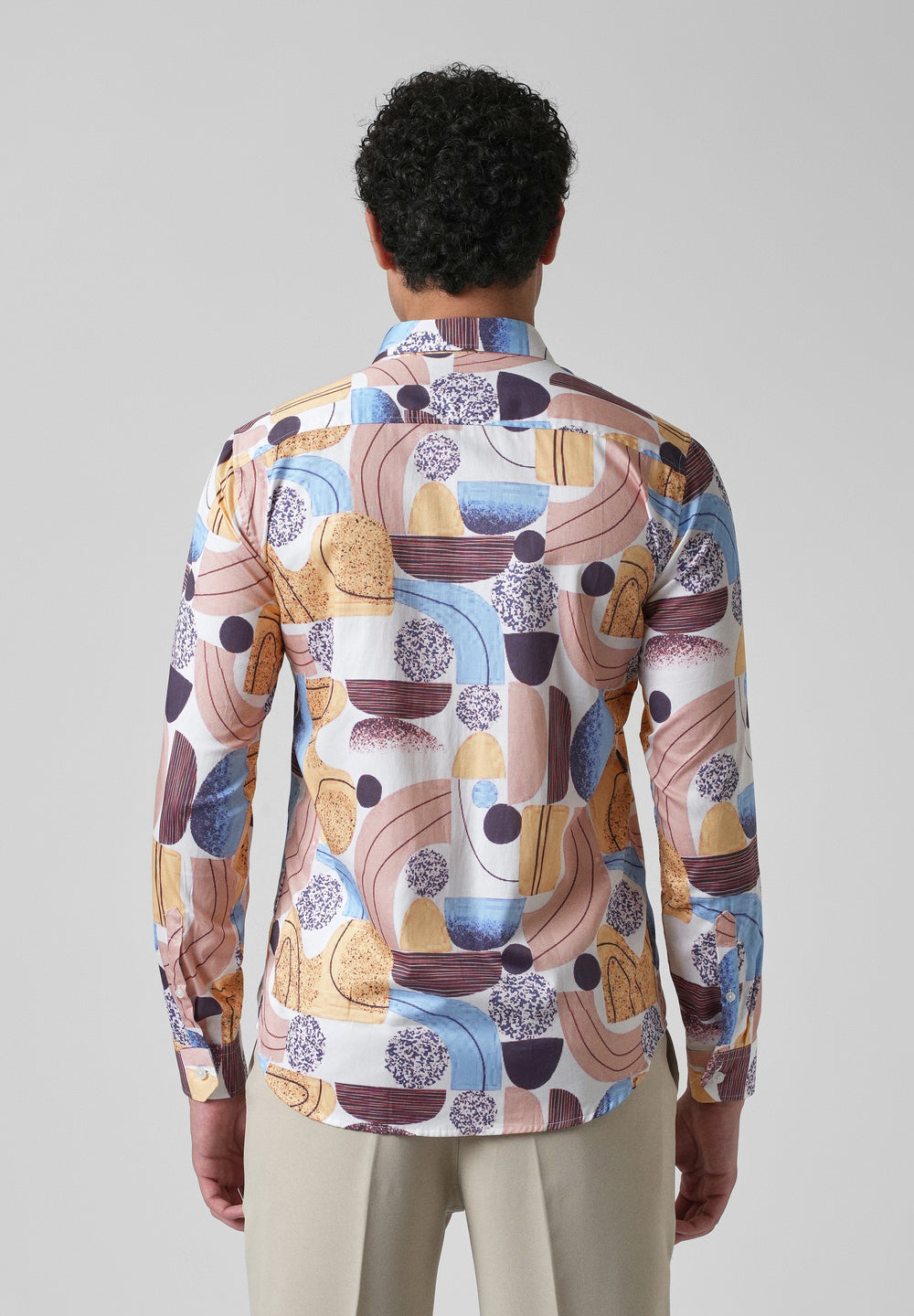Illusive Abstract Print Shirt