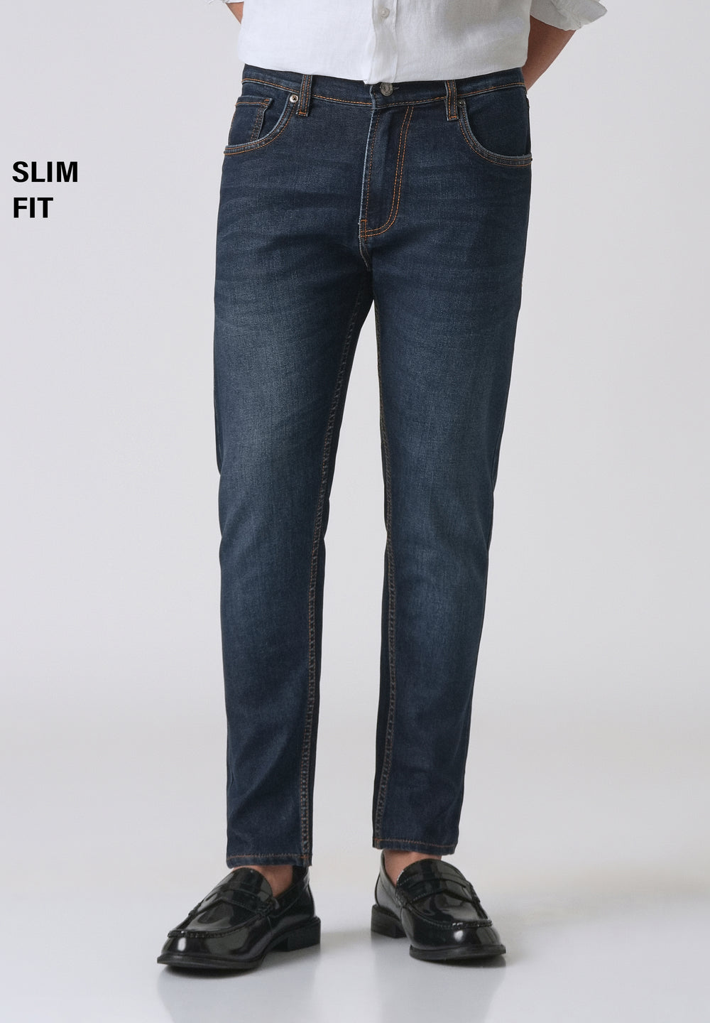 Indigo Blue Slim fit Jeans