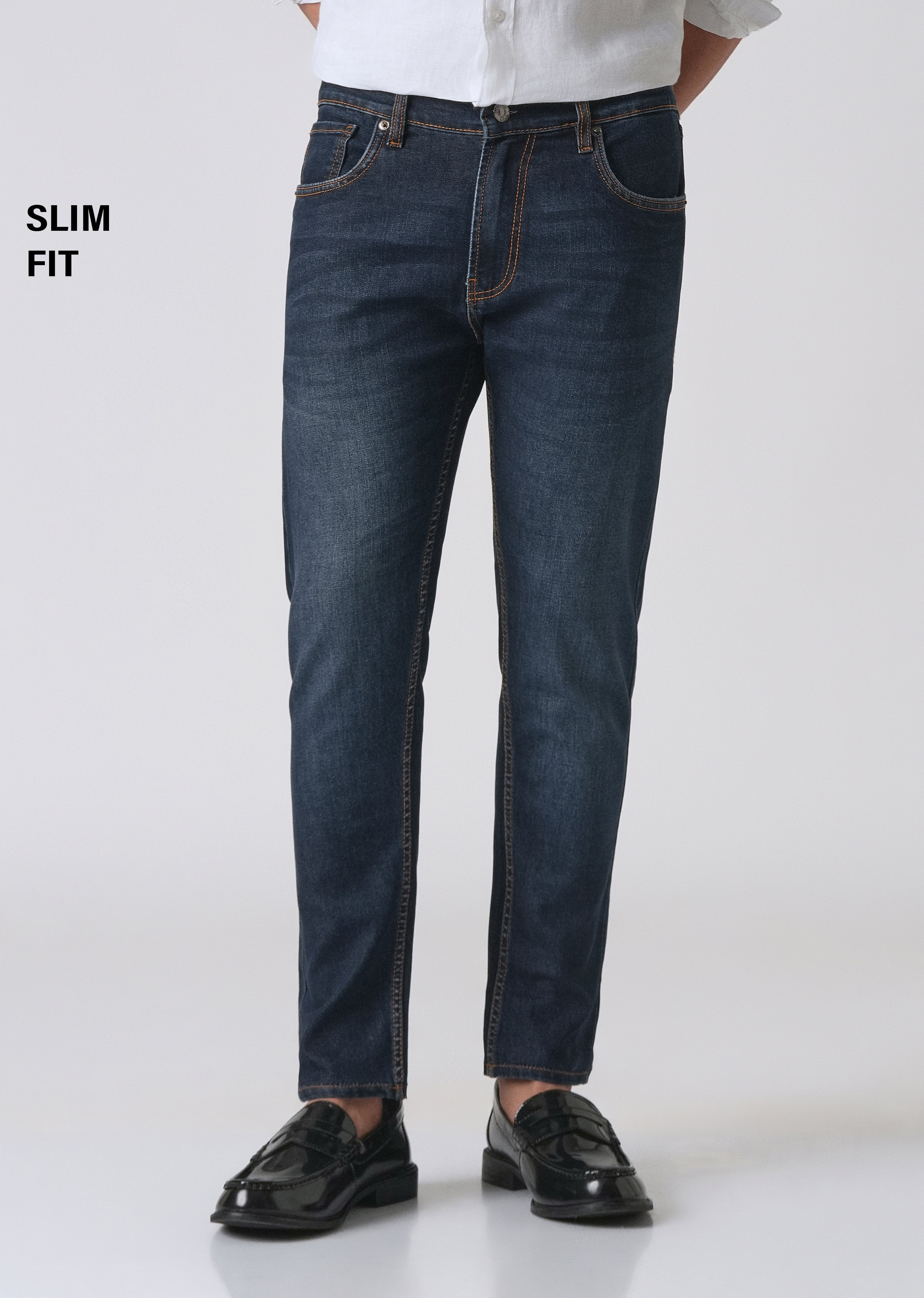 Indigo Blue Slim fit Jeans