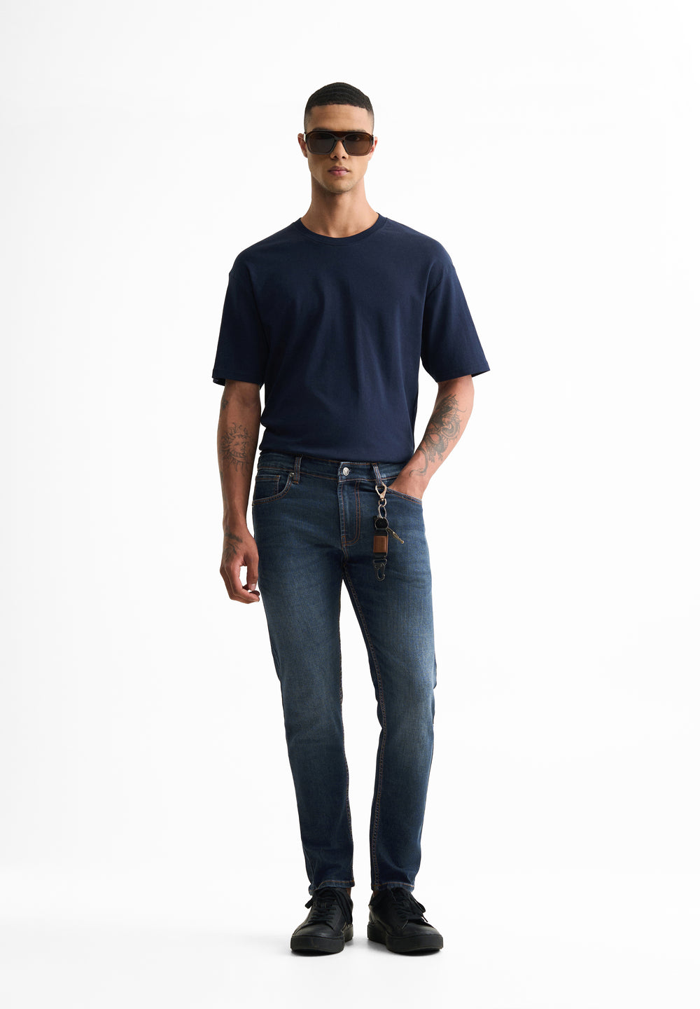 Indigo Blue Slim fit Jeans
