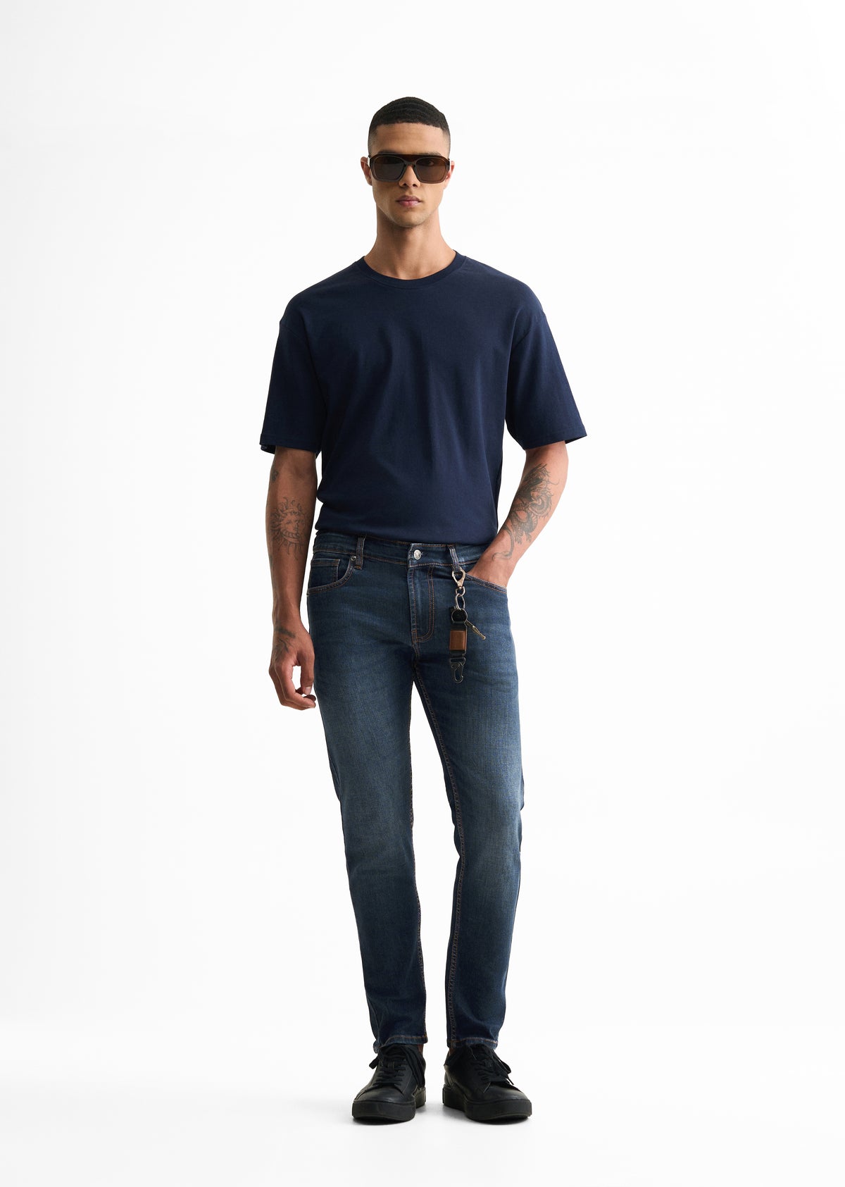 Indigo Blue Slim fit Jeans