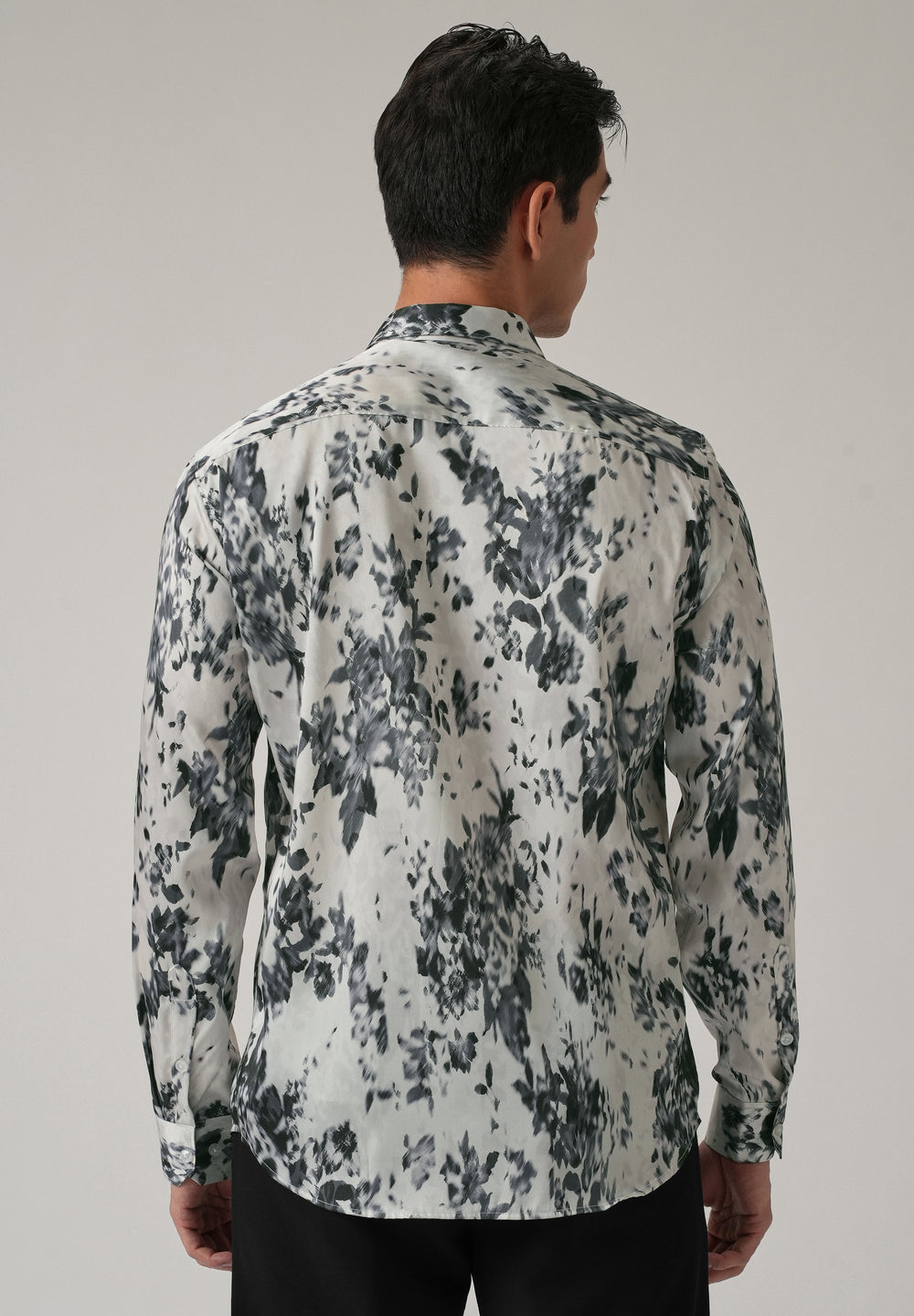 Ink Bloom Print Shirt