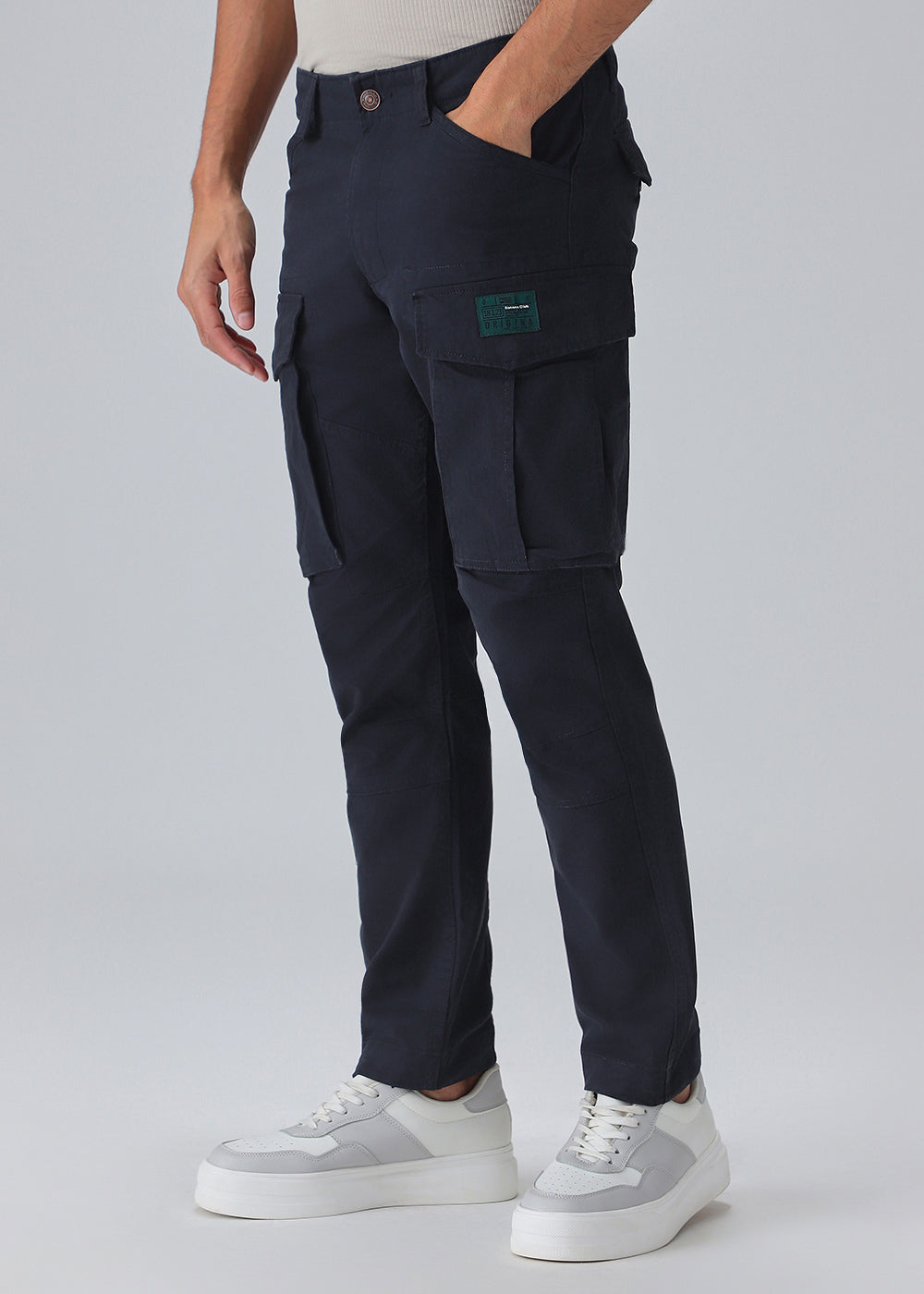 Ink Blue Cargo Pant