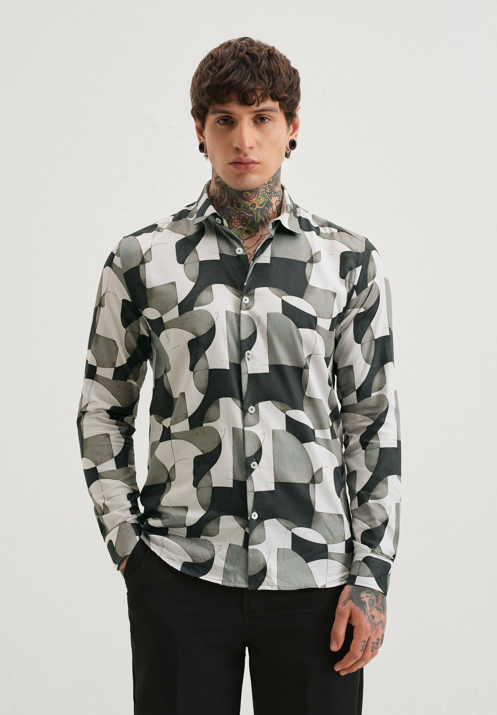 Interlock Impressions Printed Shirt