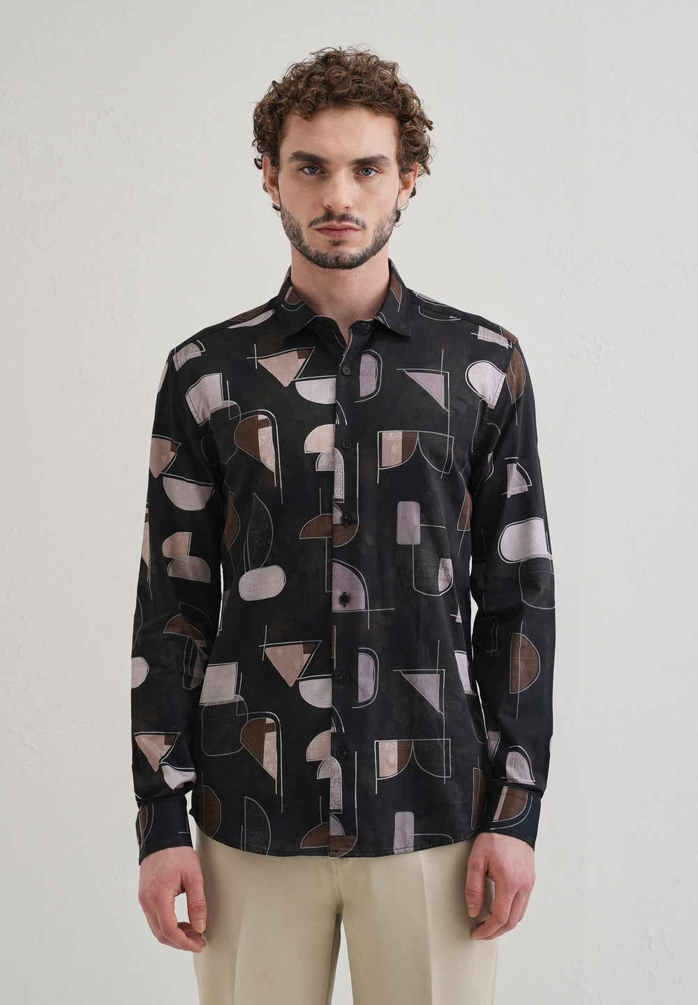 Interlock Printed Shirt