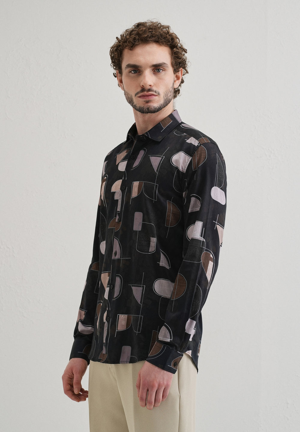Interlock Printed Shirt