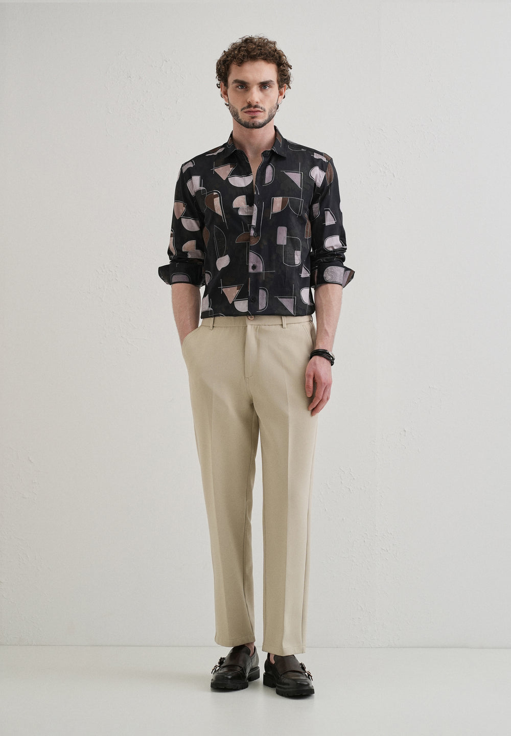 Interlock Printed Shirt